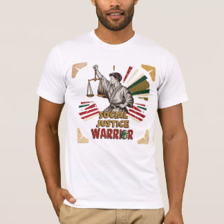 T-shirt classique du guerrier de justice sociale -
