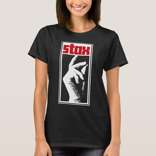 T-shirt Classique du label Stax (Devant)