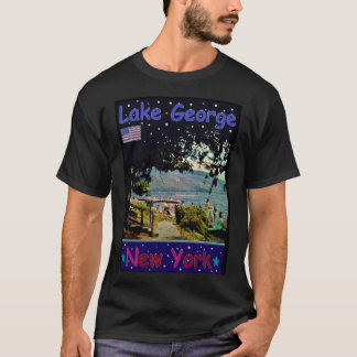 T-shirt classique du lac George NY