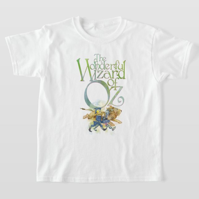 T-shirt classique du Magicien d'Oz avec les amis d (Poser)