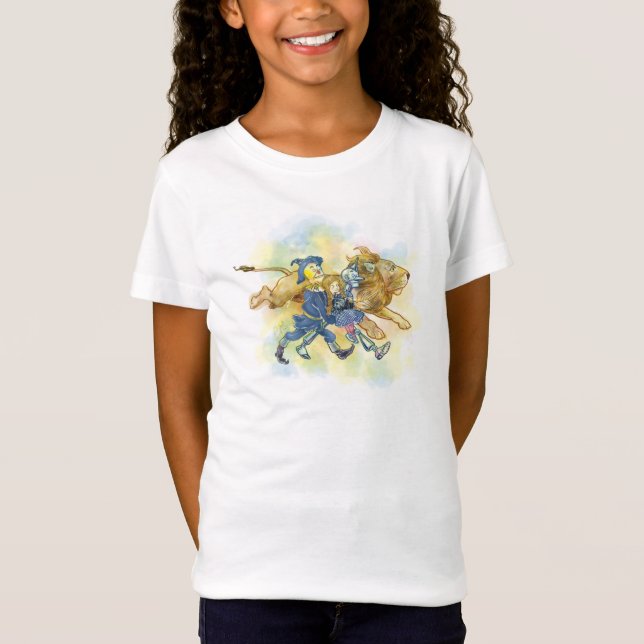 T-shirt Classique du Magicien d'Oz - Dorothy et se (Devant)