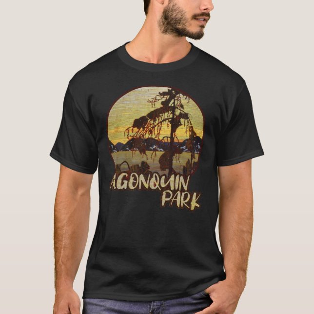 T-shirt classique du parc Algonquin Canada (Devant)