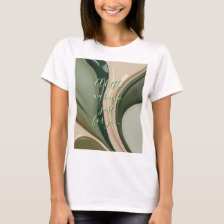 T-shirt classique en graphisme abstrait
