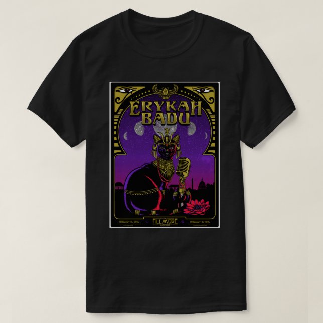 T-shirt classique Erykah Badu (Design devant)