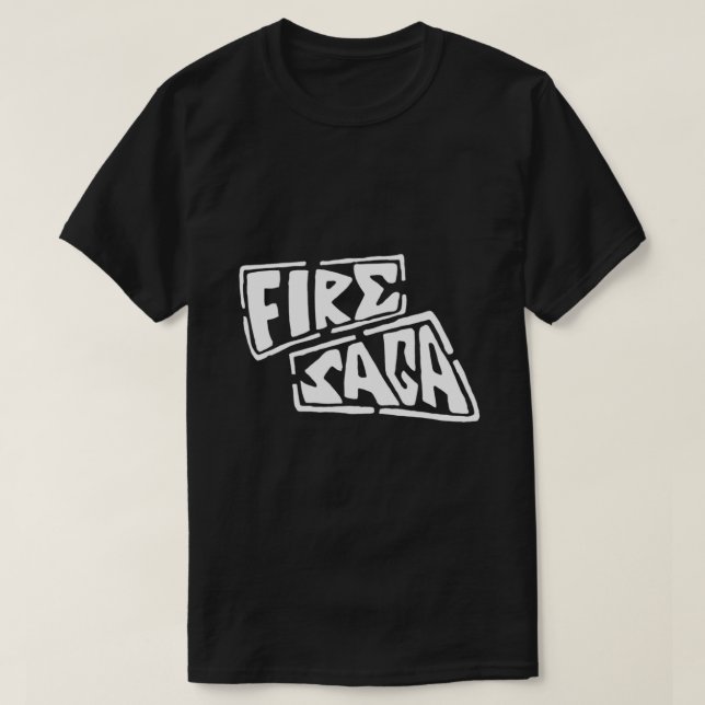 T-shirt classique FIRE SAGA (Design devant)