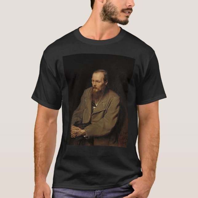 T-shirt classique Fyodor Dostoevsky (Devant)
