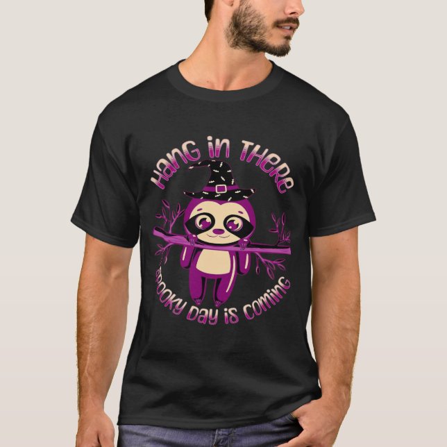 T-shirt classique Halloween Sloth (ver.1) (Devant)
