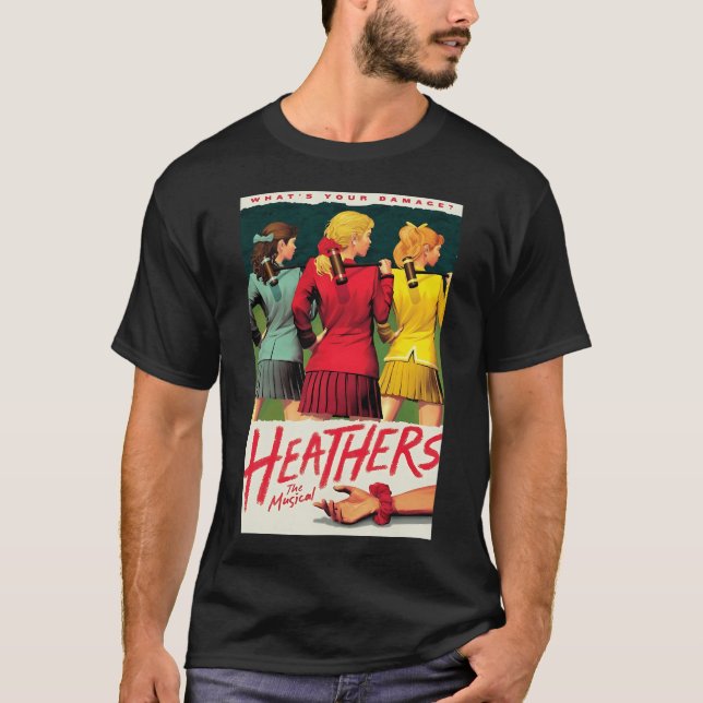 T-Shirt Classique Heathers The Musical (Devant)