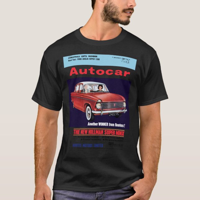T-shirt classique HILLMAN SUPER MINX (Devant)