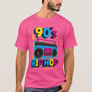 T-shirt Classique Hip Hop 90s Rétro Vintage 1990 Années 90