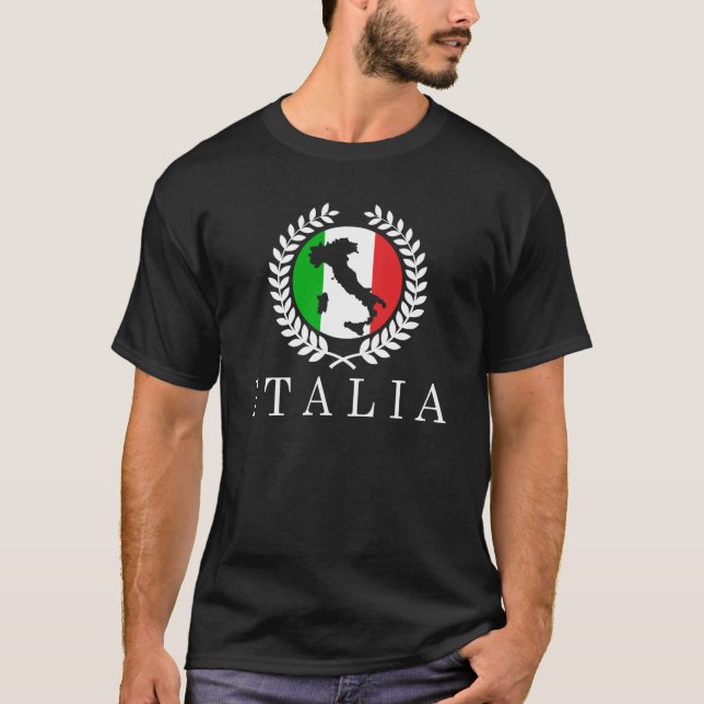 T-shirt Classique Italie (Devant)