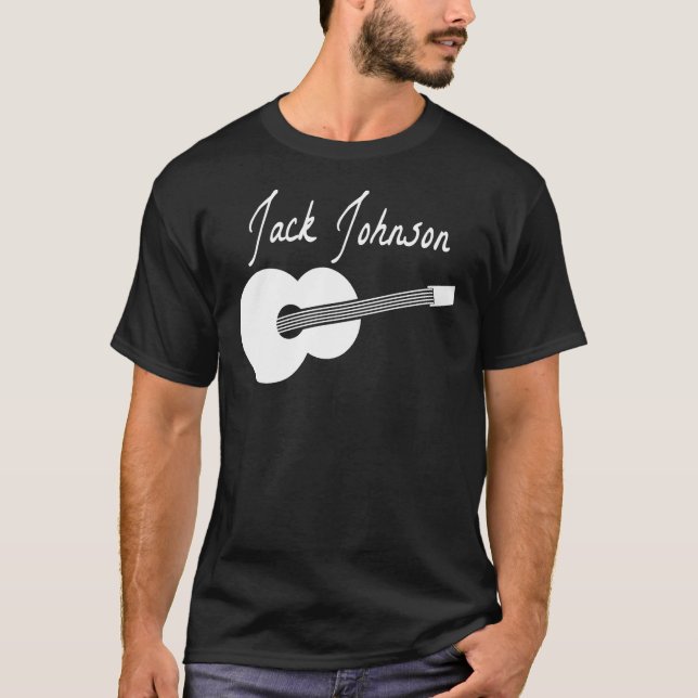 T-shirt classique Jack Johnson (blanc) (Devant)