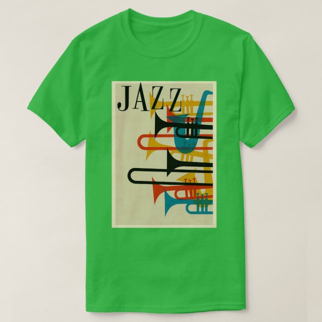 T-shirt classique jazz 1 (Design devant)