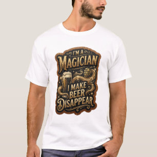 T-shirt Classique JE SUIS UN MAGICIEN JE FAIS DISPARAÎTRE