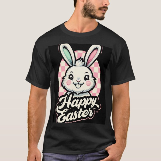 T-shirt classique Joyeuses Pâques (Devant)