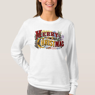 T-shirt Classique "Joyeux Noël" Coloré