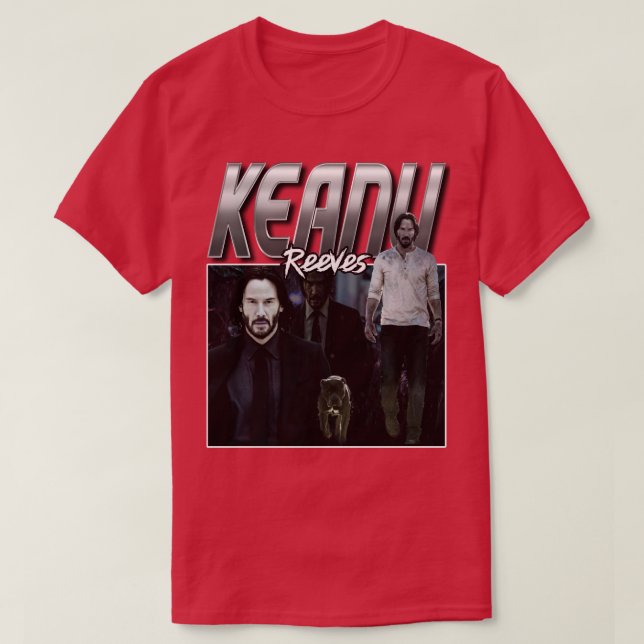 T-shirt Classique Keanu Reeves (Design devant)