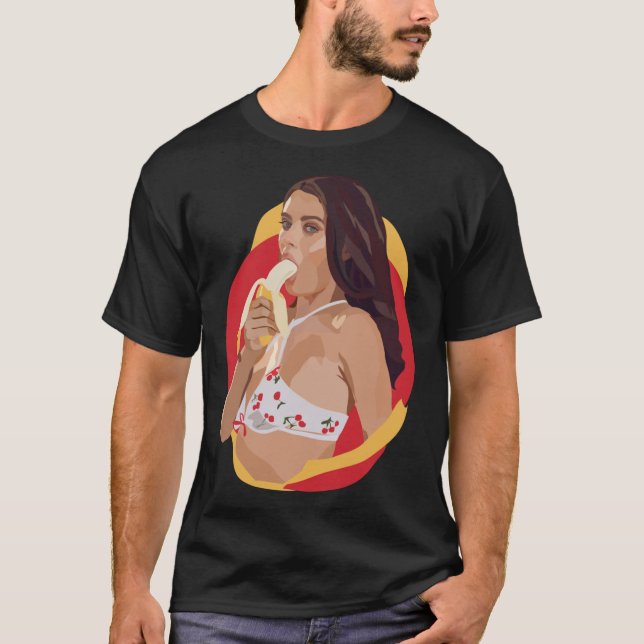 T-shirt classique Lana Banana Rhoades (Devant)