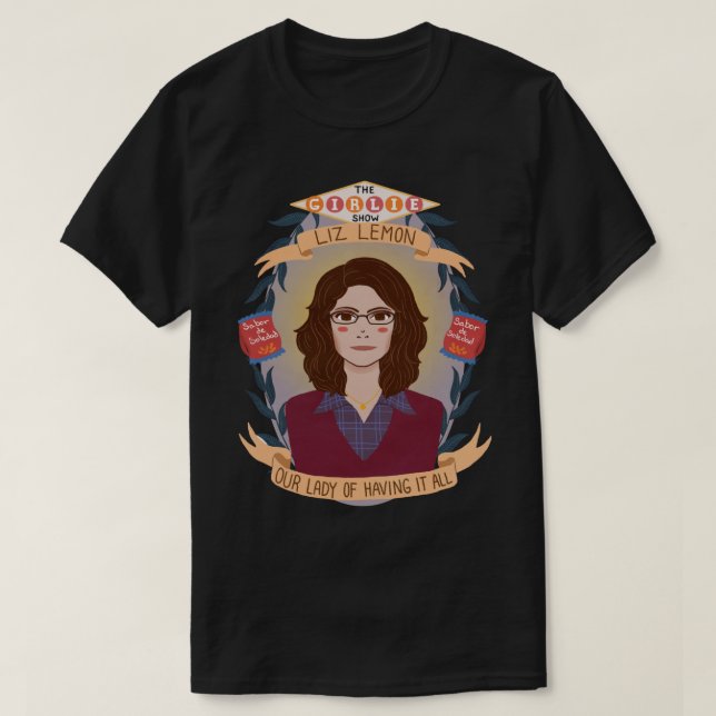 T-shirt classique Liz Lemon (Design devant)