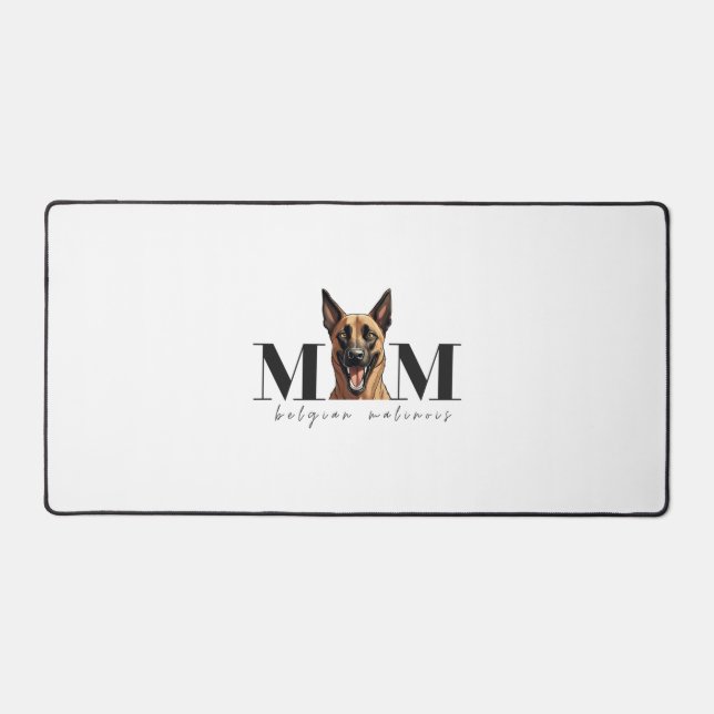 T-shirt classique maman chien MALINOIS (Recto)