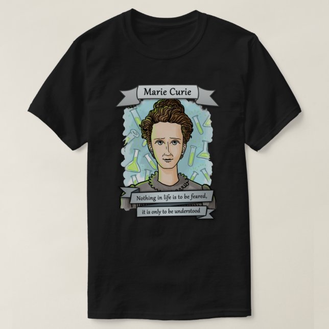 T-shirt classique Marie Curie (Design devant)