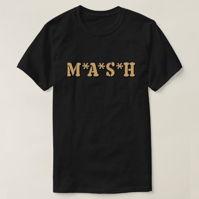 T-shirt classique MASH (Design devant)