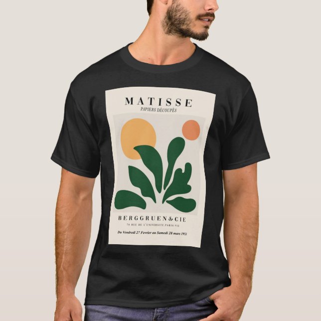 T-shirt classique Matisse Papiers DeCoups (Devant)