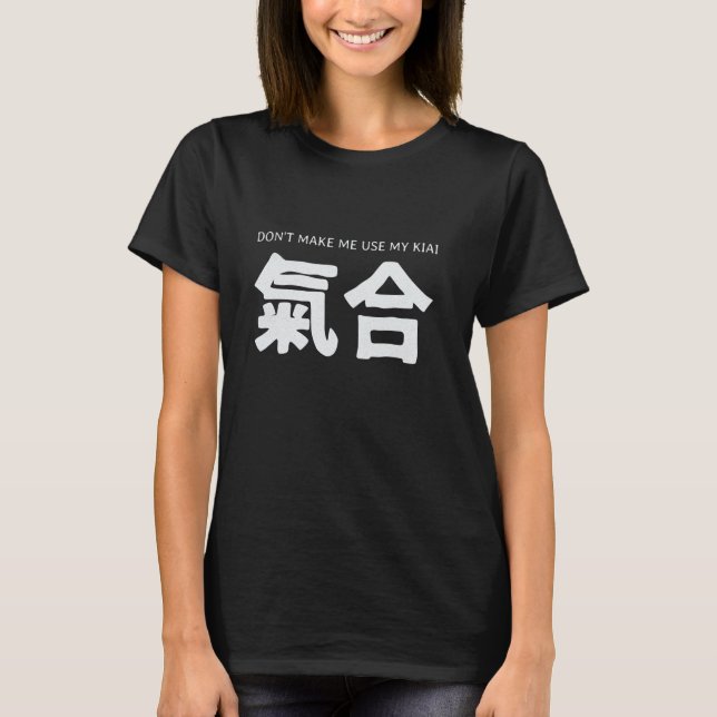 T-shirt Classique Ne me faites pas utiliser mon entraîneme (Devant)