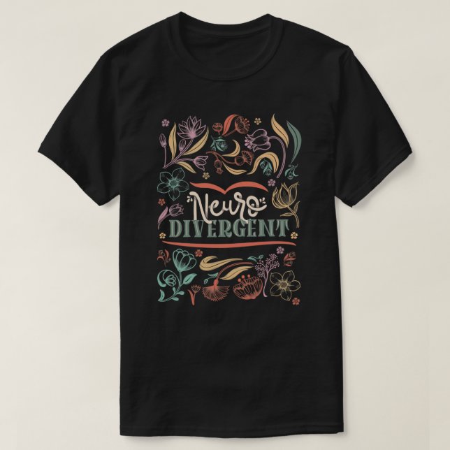 T-shirt classique Neurodivergent Copie (Design devant)