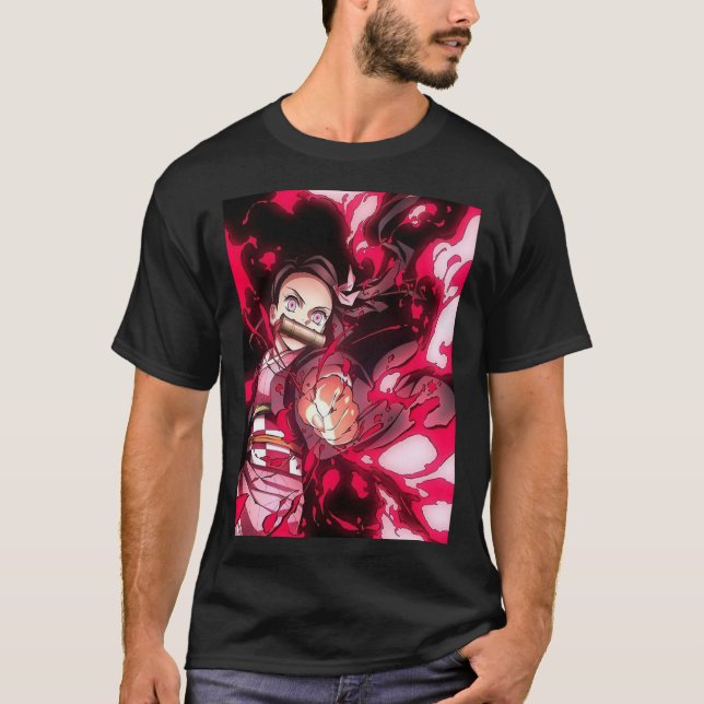 T-shirt classique Nezuko kamado (Devant)