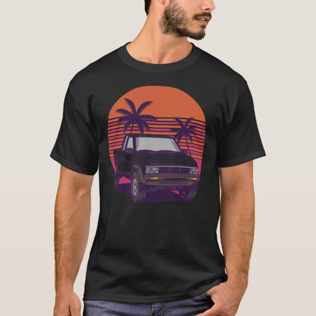 T-shirt classique Nissan D21 (Devant)