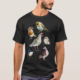 T-Shirt Classique Oiseaux Aux Armoiries