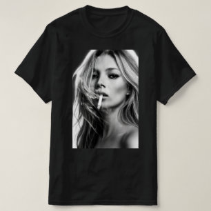 T-Shirt Classique Pose Iconique Kate Fumeuse