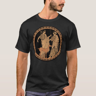 T-shirt classique poterie grecque antique