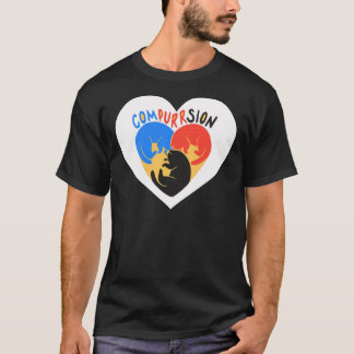 T-shirt classique pour chats de combustion