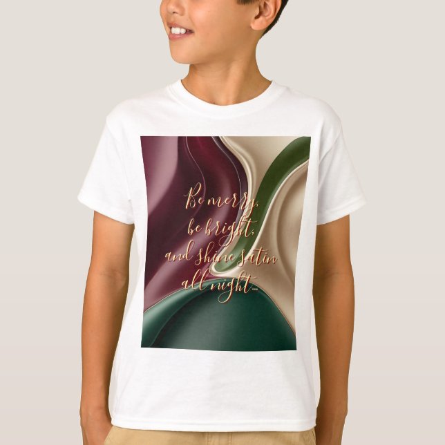 T-shirt classique pour enfants avec graphique styl (Devant)
