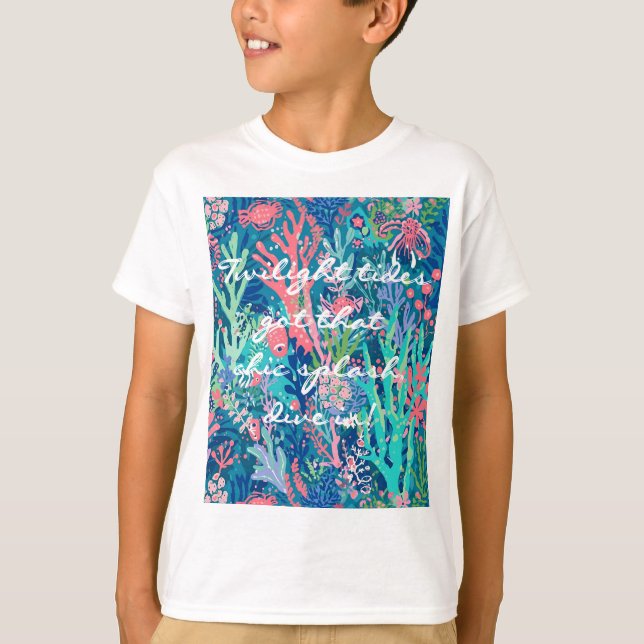 T-shirt classique pour enfants avec graphique styl (Devant)