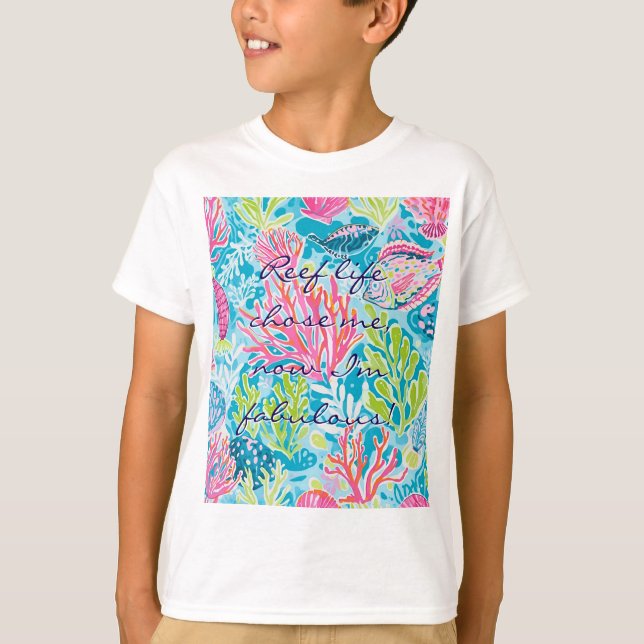 T-shirt classique pour enfants avec graphique styl (Devant)
