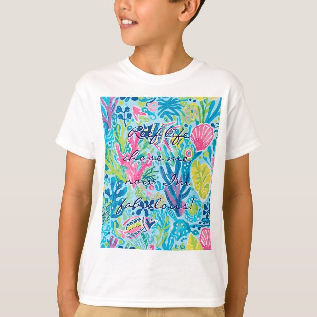 T-shirt classique pour enfants avec graphique styl (Devant)