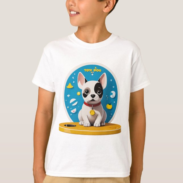 T-shirt classique pour enfants - Confortable, élég (Devant)