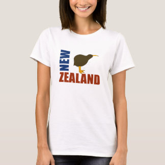 T-shirt classique pour femmes Kiwi de Nouvelle-Zél