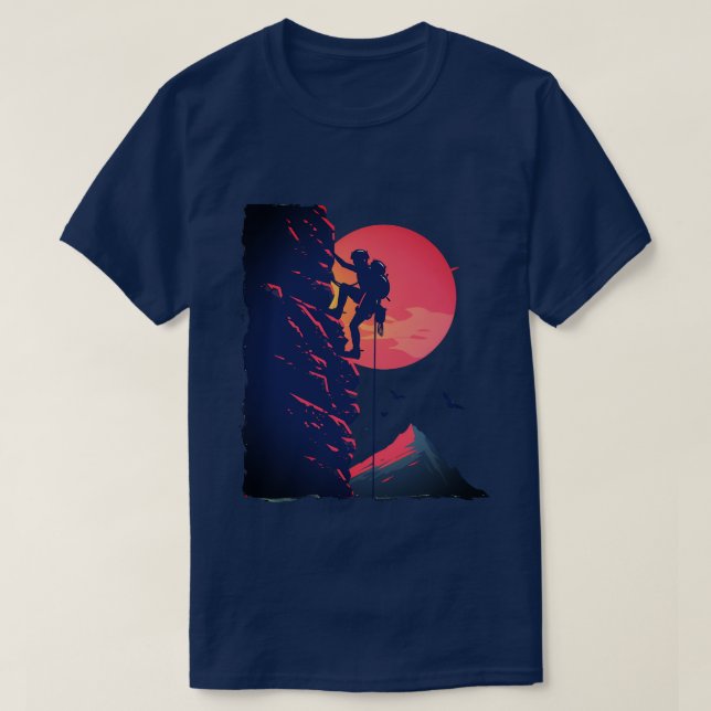 T-shirt Classique Pour Les Amateurs De Randonnée (Design devant)