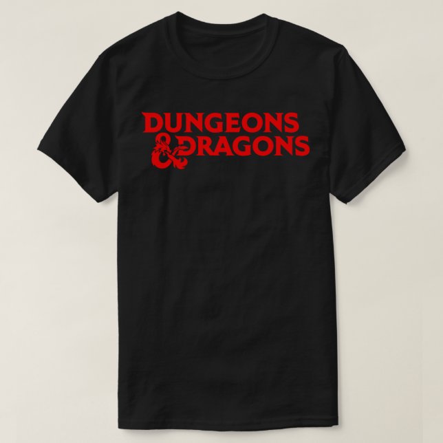 T-shirt classique pour les donjons &amp; dragons (Design devant)