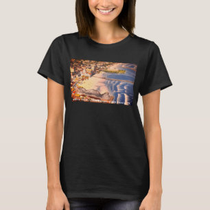 T-shirt Classique Rétro Long Beach (ville balnéaire de Cal