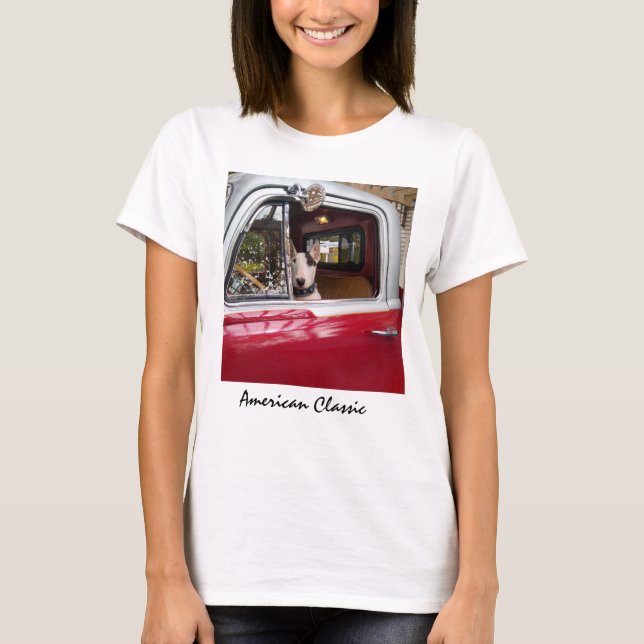 T-shirt classique Rex American (Devant)