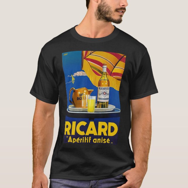T-shirt classique RICARD APERITIF ANISE (Devant)