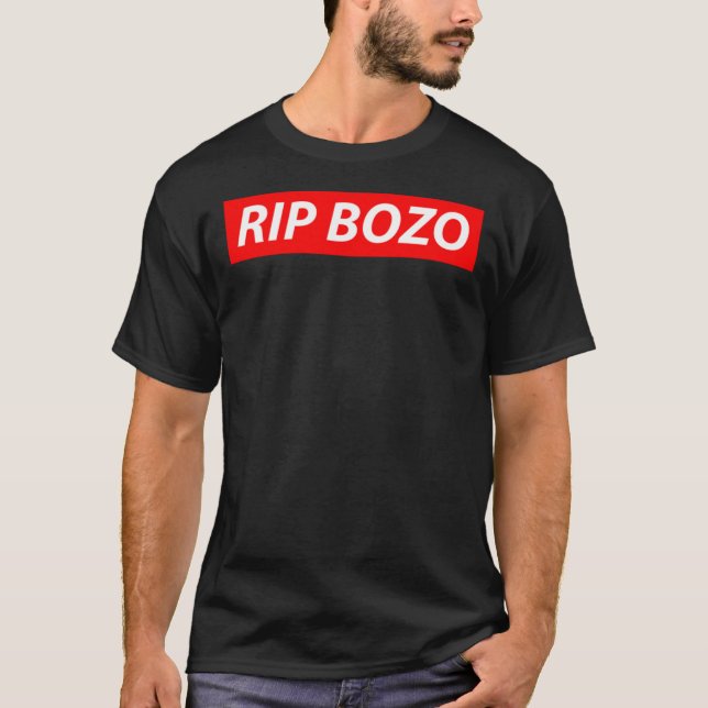 T-shirt classique RIP Bozo (Devant)
