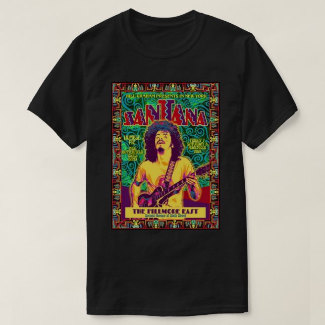 T-shirt classique Santana (Design devant)
