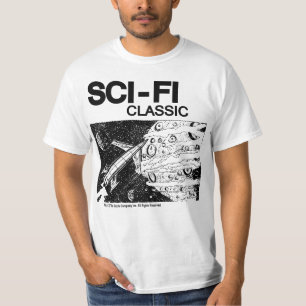 T-shirt classique SCIFI des années 60