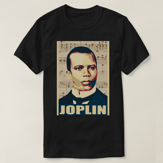 T-shirt classique Scott Joplin (Design devant)